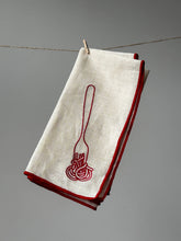 Load image into Gallery viewer, Spaghetti Linen Blend Napkins -Set of 2
