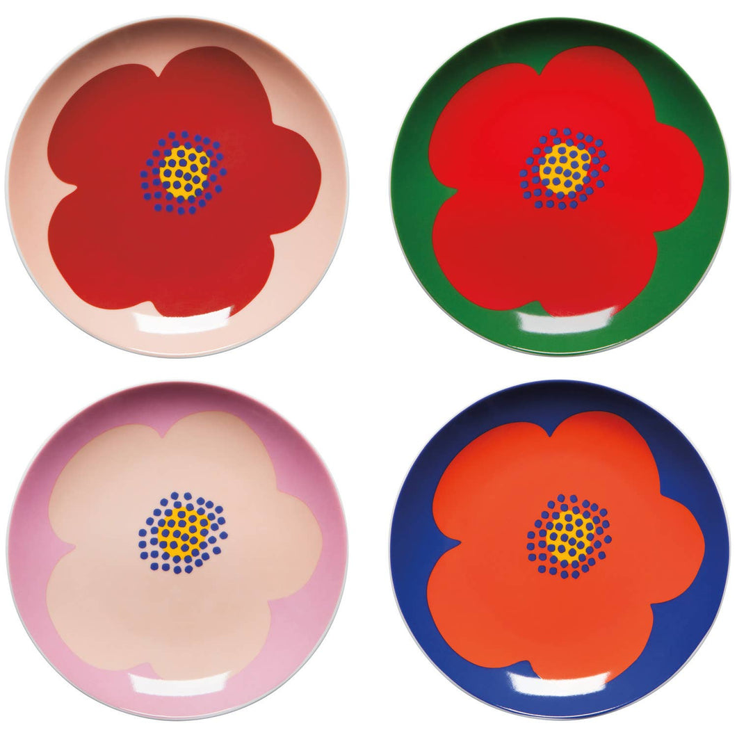 Poppy Appetizer Plates