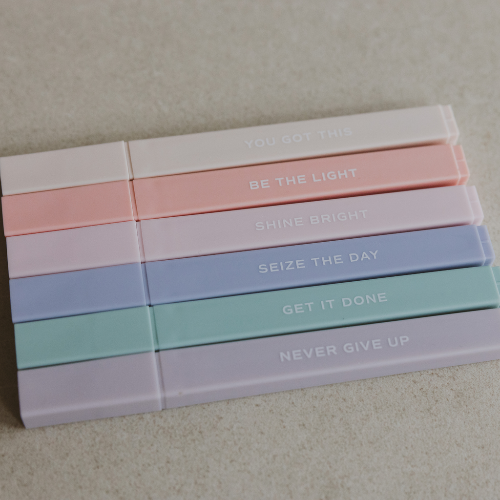 Neutral Motivational Highlighter Set
