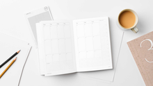 Load image into Gallery viewer, Coral Undated Weekly Planner
