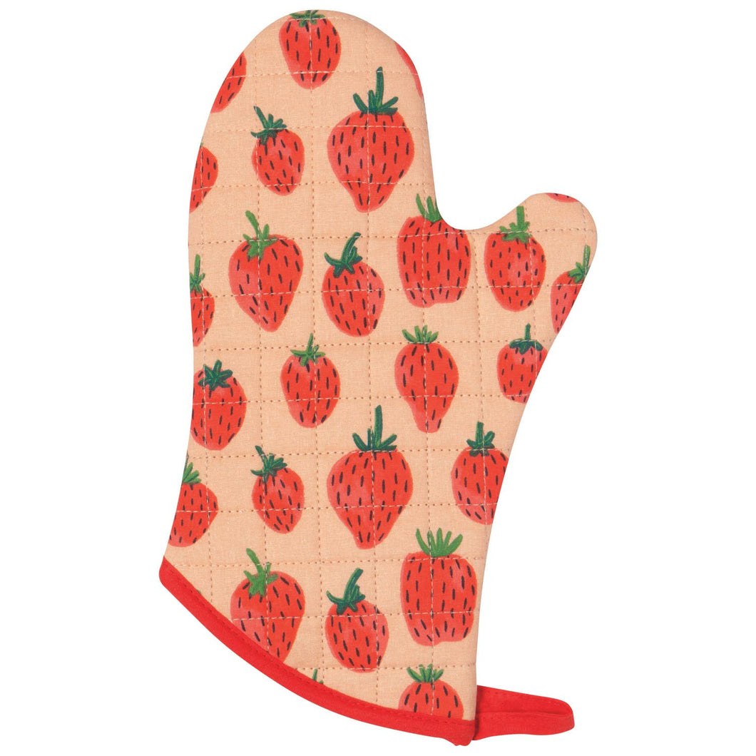 Strawberry Oven Mitt