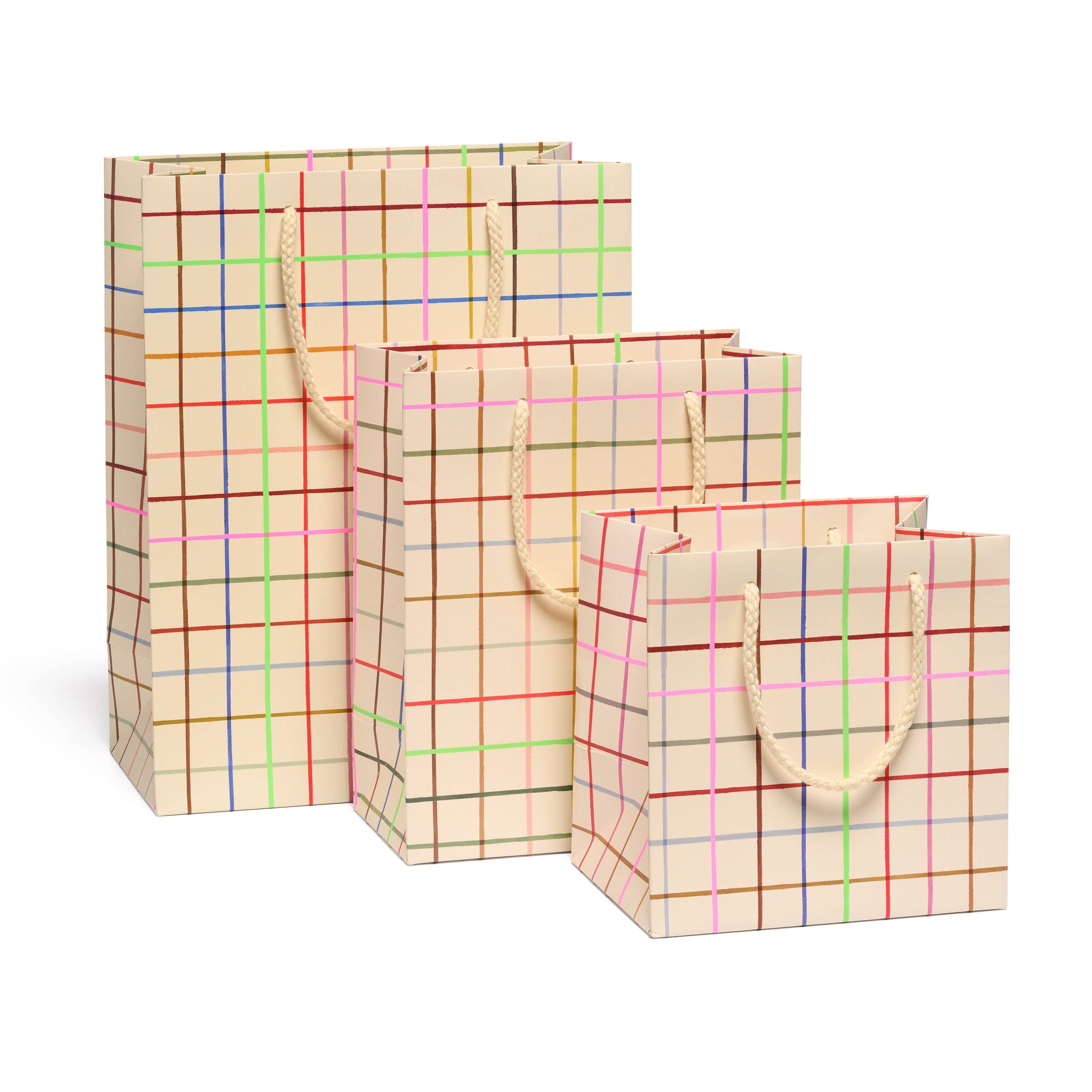 Color Grid gift bag: Small